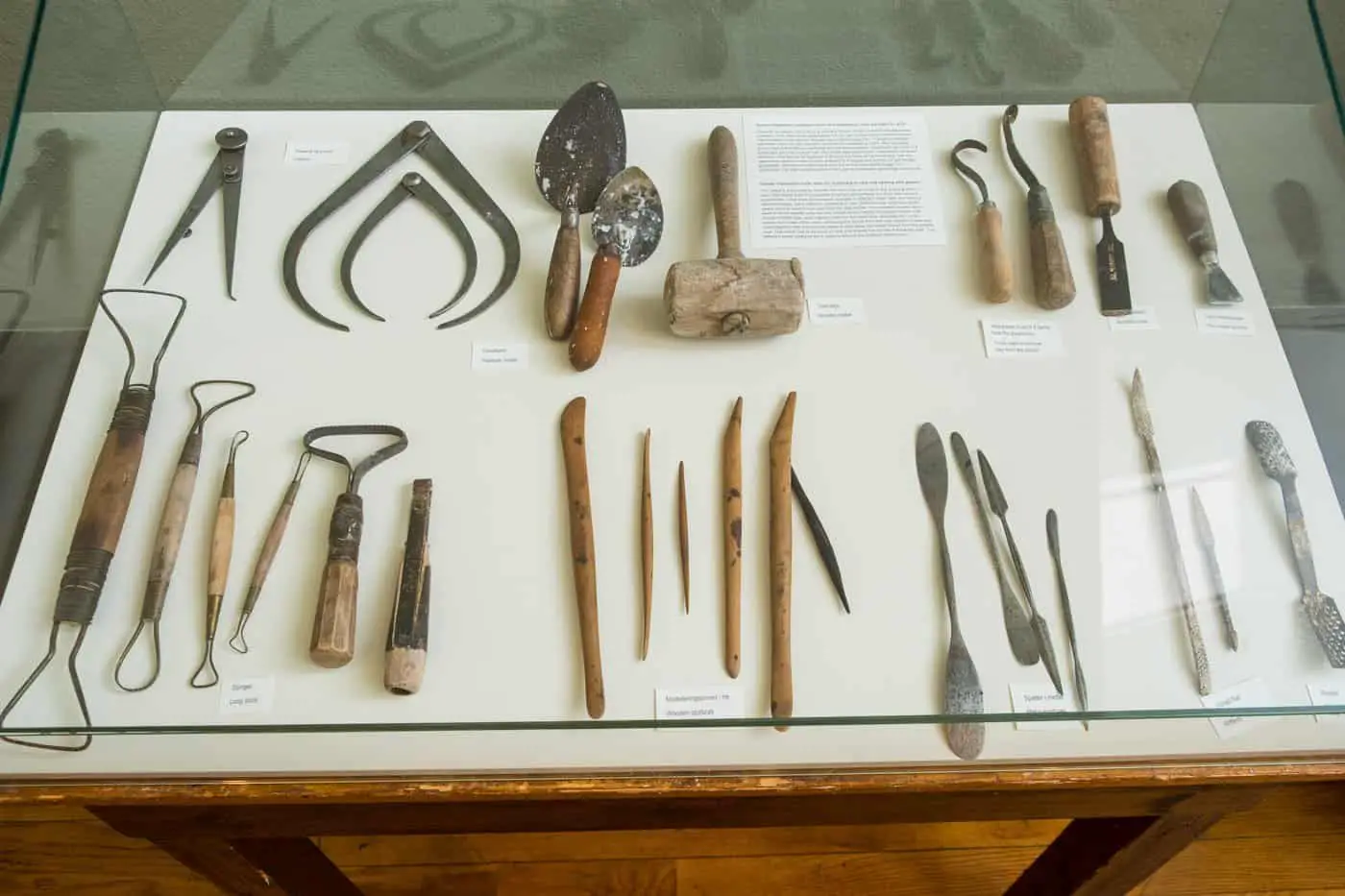 Tools of Gustav Vigeland in Oslo